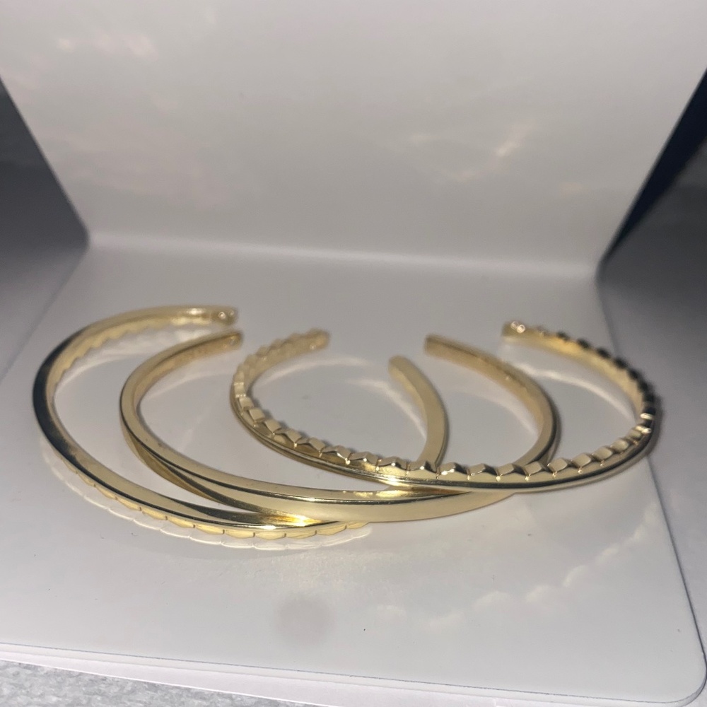 Kendra Scott Quinn Cuff Set in Gold